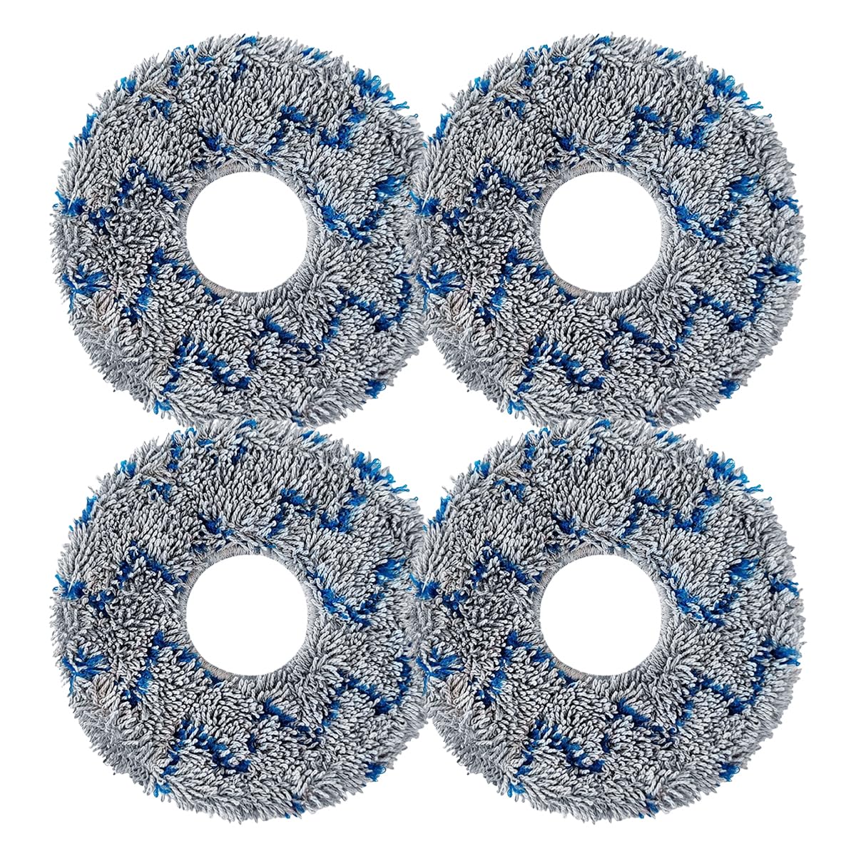 Verilux 4Pcs Replacement Mop Cloth for ECOVACS DEEBOT T20 Pro/Max Microfiber Mop Pads Washable and Reuseable Absorbent Mop Pads Spare Mop Cloth for Hard Floor, Tile, Hardwood, and Laminate Verilux 4Pcs Replacement Mop Cloth for ECOVACS DEEBOT T20 Pro/Max Microfiber Mop Pads Washable and Reuseable Absorbent Mop Pads Spare Mop Cloth for Hard Floor, Tile, Hardwood, and Laminate